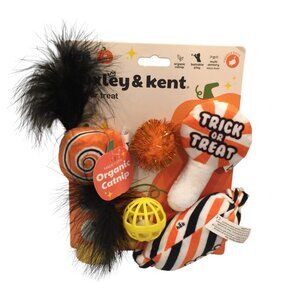 huxley & kent Trick or Treat 6 piece Organic Catnip Toys